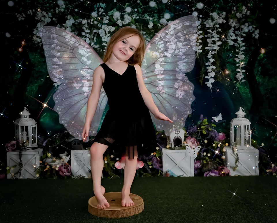 RTS Kate Fairy Garden Backdrop Designed by Megan Leigh Photography