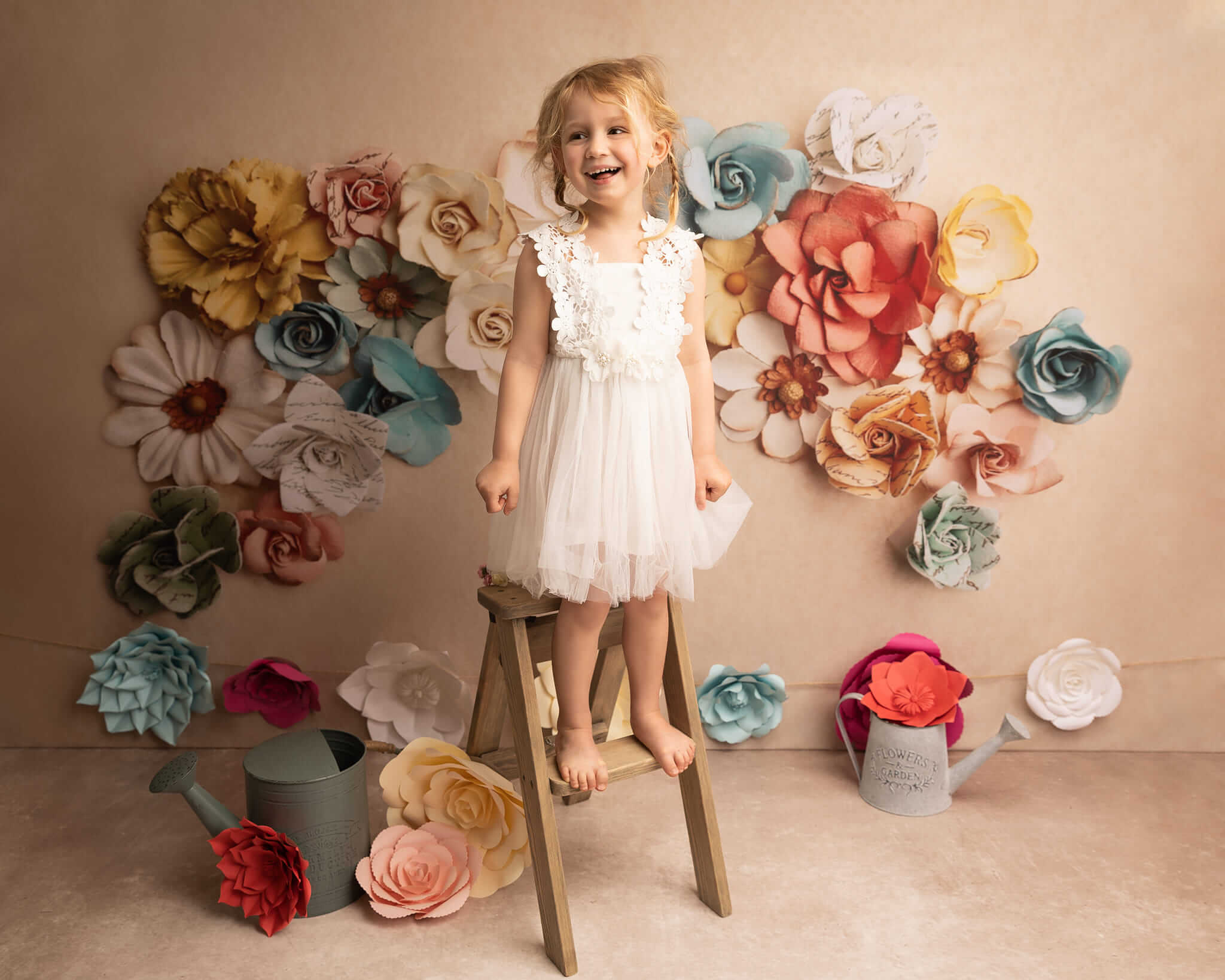 Kate 3D  Wall flowers backdrop for Photography Designed by Melissa King - Kate Backdrop