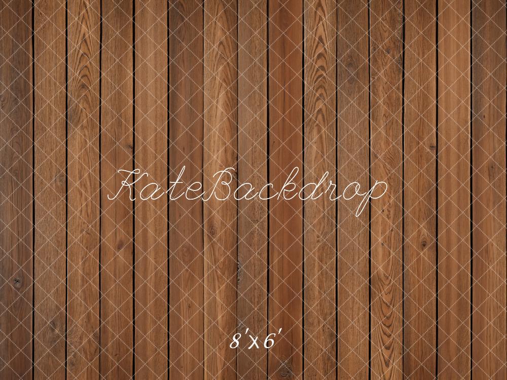 Fondo de Piso de Panel de Madera Rústica Diseñado por Kate Image