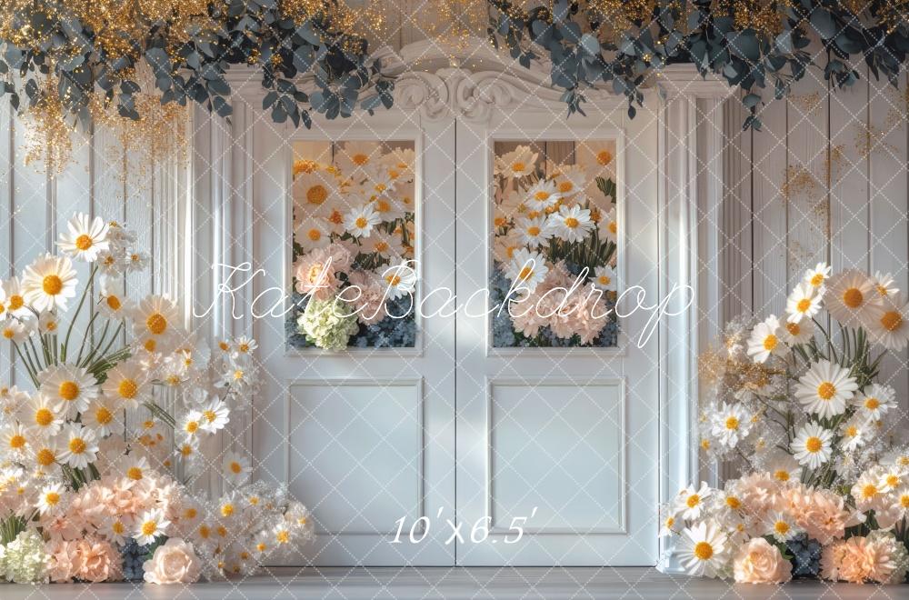 Sfondo Fiore Primaverile per Porta Margherita Progettato da Mini MakeBelieve