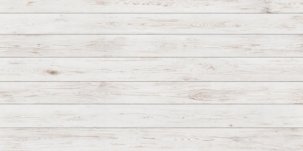 Kate White Wood Plank Floor Printed Backdrop Designed by Kate Image
