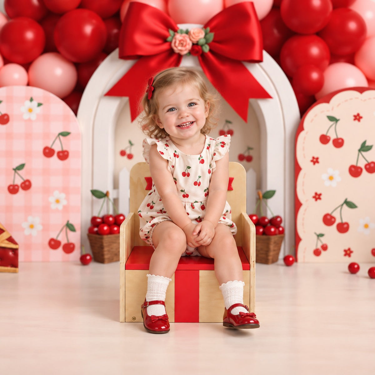 (Pre-sale 15 days)Kate Magical Gift Box Seat for Birthday Photos & Celebrations
