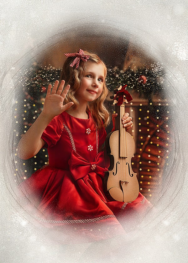 Kate Christmas Indoor Fireplace Photo Kit Photography Backdrops&Props Themed Bundle