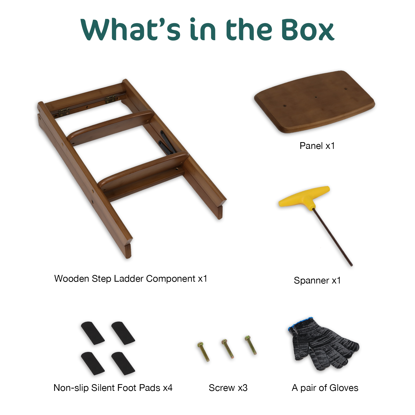 Kate Foldable Ladder Stool Photography Props