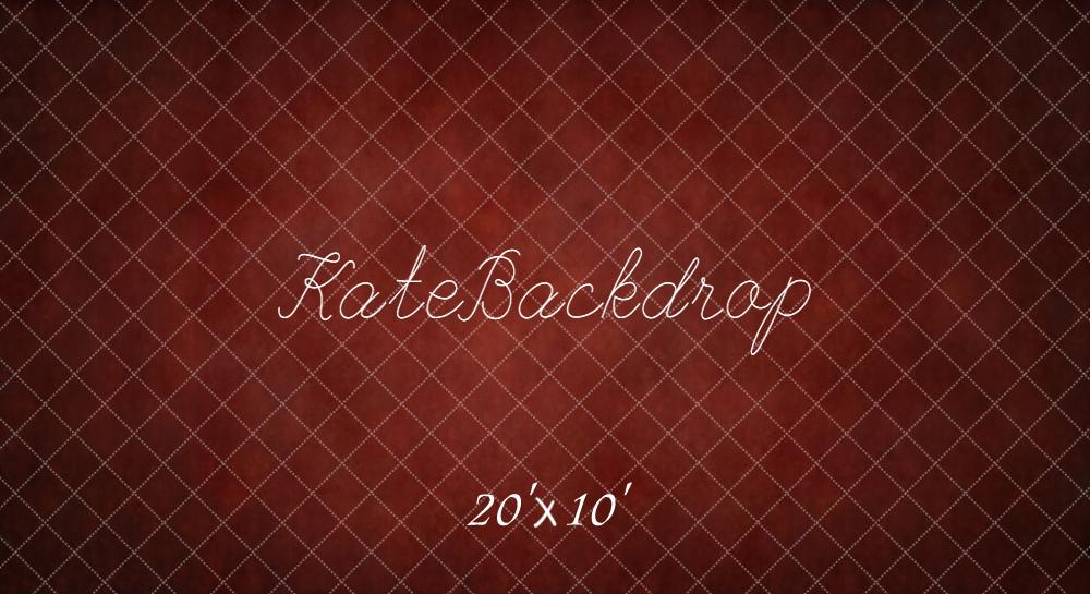 Kate Red Diamond Grid Abstract Texture Wall/Floor Backdrop Designed by Kate Image