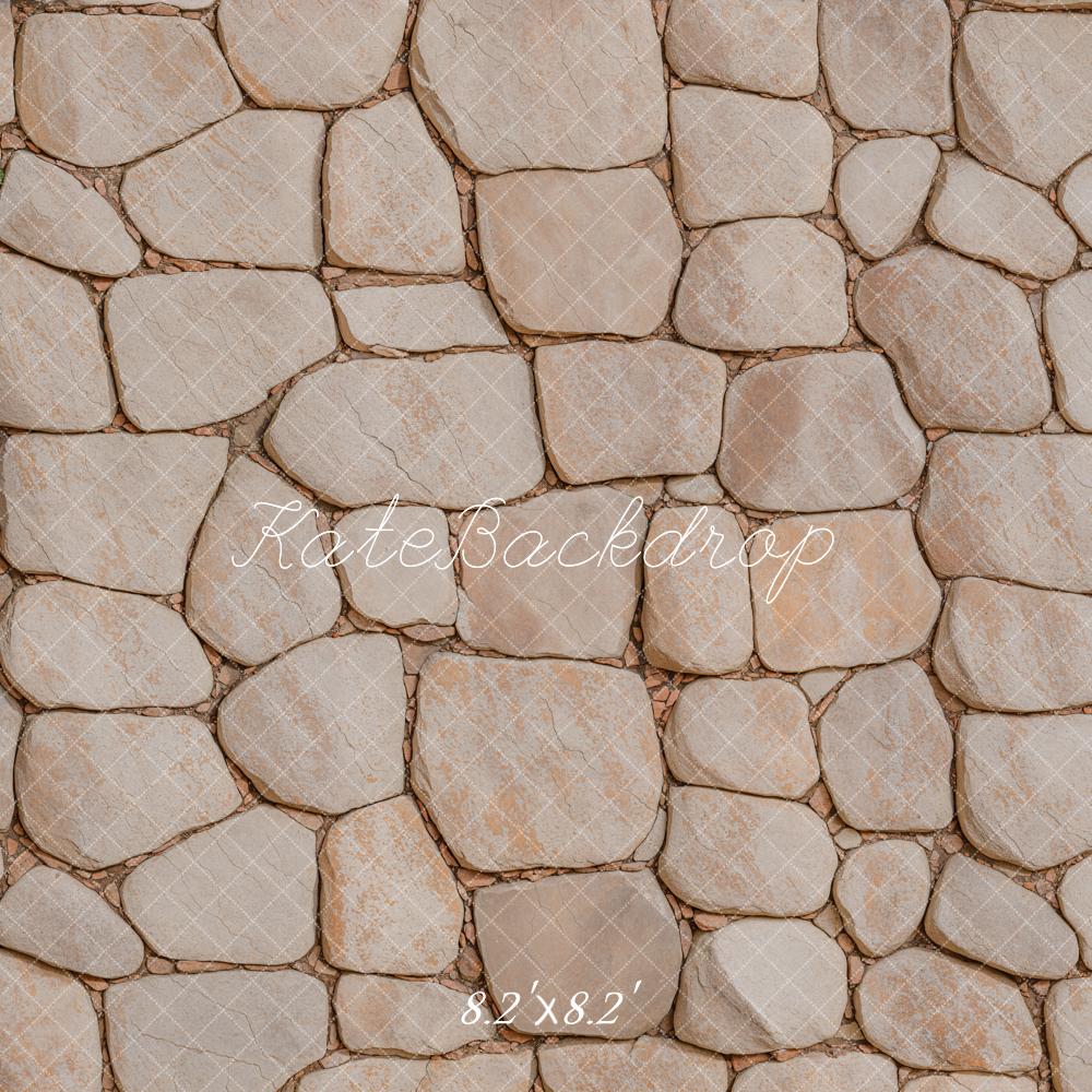Stone Cobblestone Floor Foto Achtergrond Designed by Emetselch