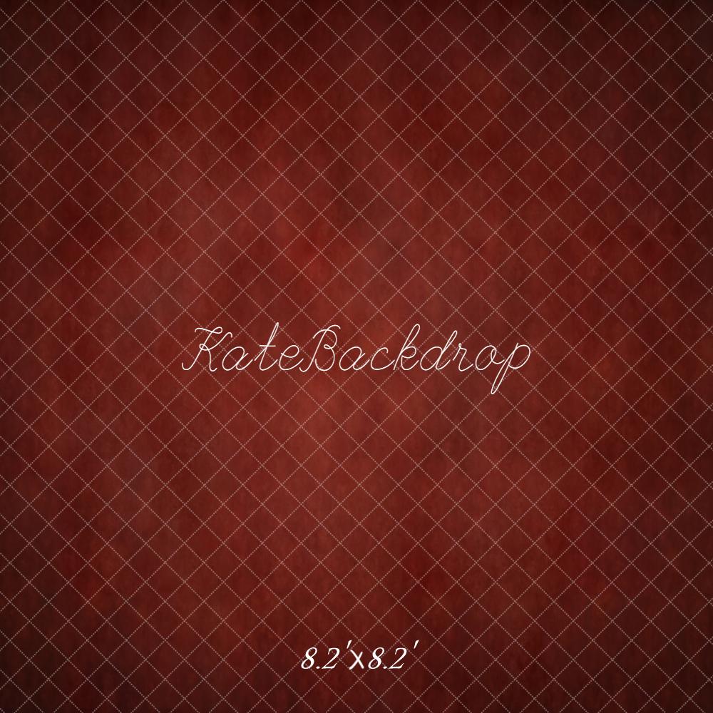 Kate Red Diamond Grid Abstract Texture Wall/Floor Backdrop Designed by Kate Image