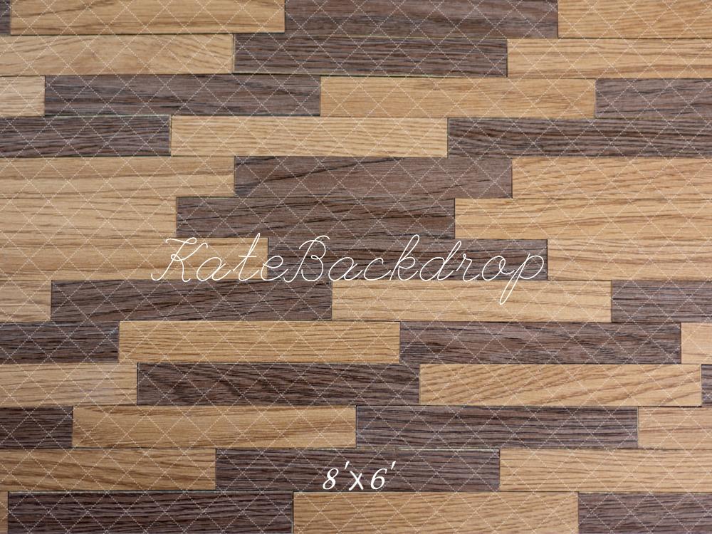 Kate Wooden Texture Floor Backdrop Designed by Mini MakeBelieve
