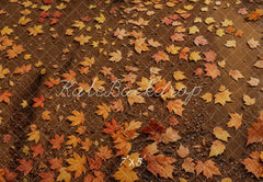 Foglie d'Acero d'Autunno Fondo Pavimento Sfondo Designed by Emetselch