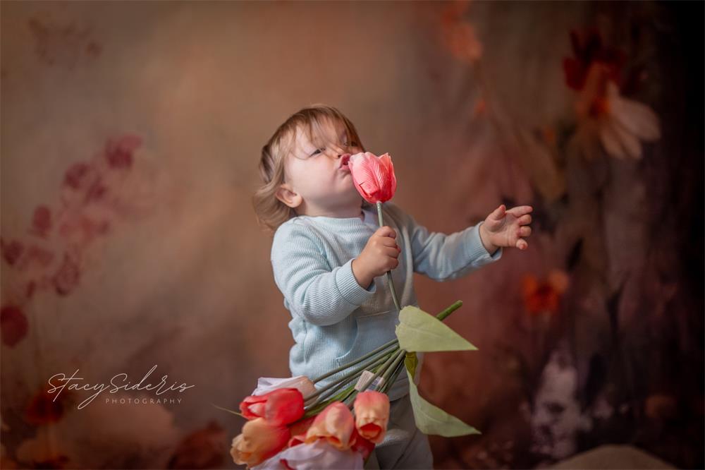 Kate Mystical Blooms Fine Art Backdrop Designed by Patty Robert