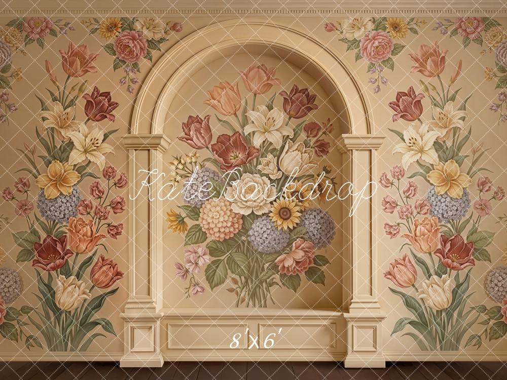 Kate Mother's Day Flower Arch Floral Wall Backdrop Designed by Emetselch