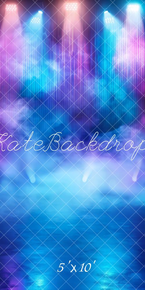Kate Sweep Colorful Stage Spotlights Smoke Gradient Backdrop Designed by Emetselch