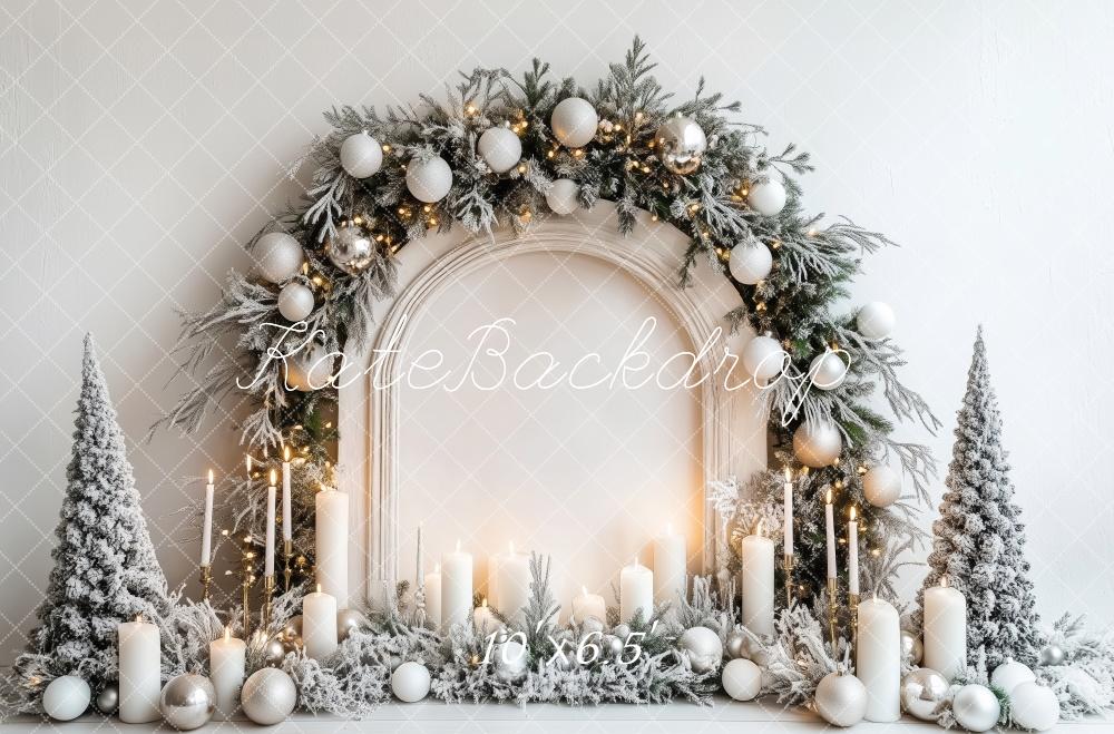 Kate Christmas Tree Arch Candle Backdrop Designed by Patty Roberts