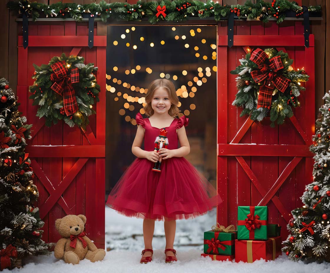 Gradient Roze en Paars Gerimpeld Kinderjurkje voor Fotografie