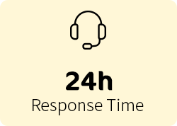 24-hour response time
