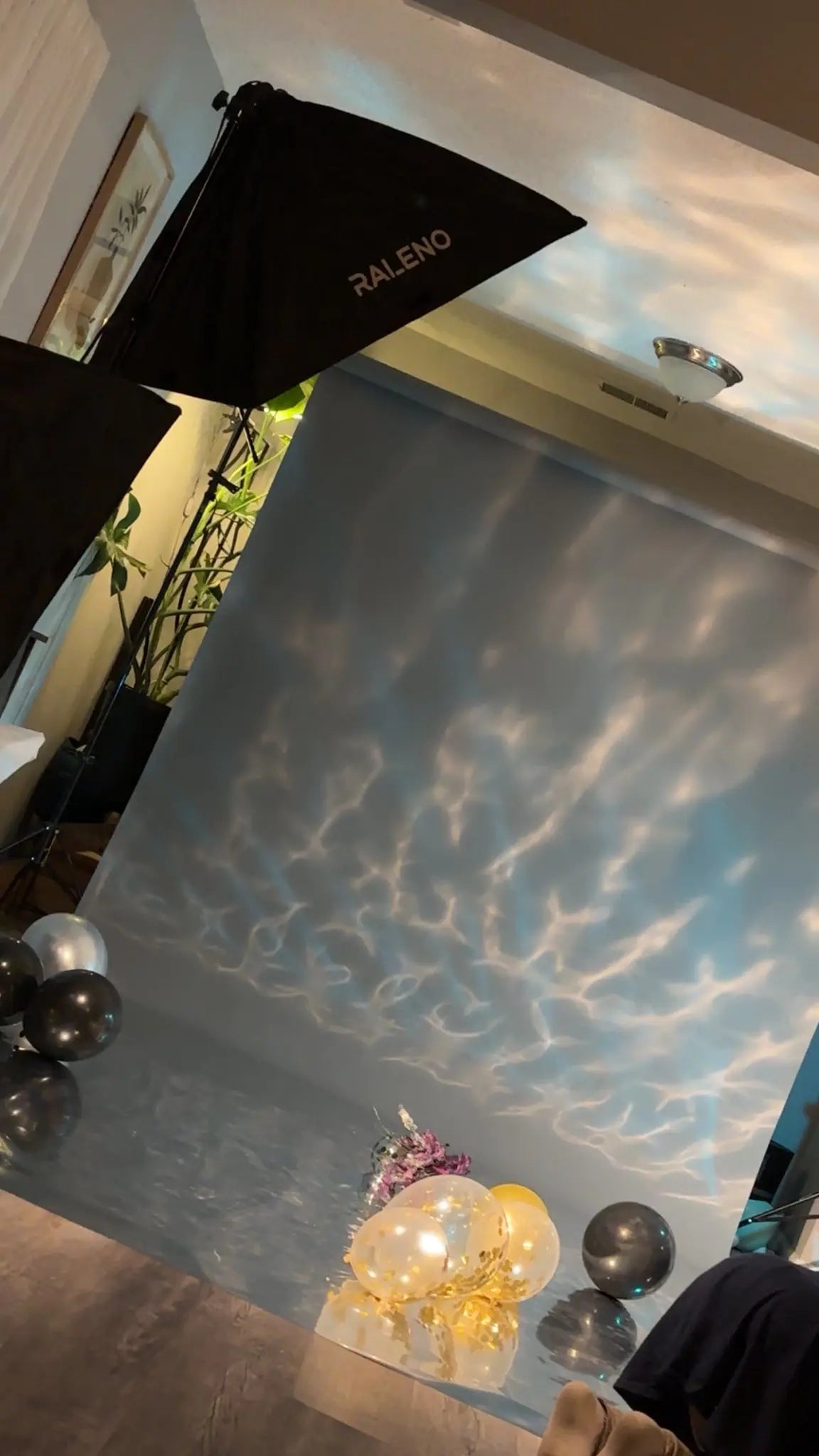 Kate Double-Sided Aisle Runner Mirror Rugs Floor Reflective Gold/Silver Floor for Photography