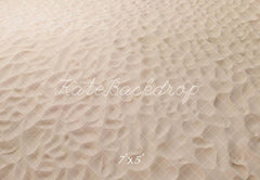 Kate Summer Beige Sand Texture Printed Backdrop Designed by Kate Image