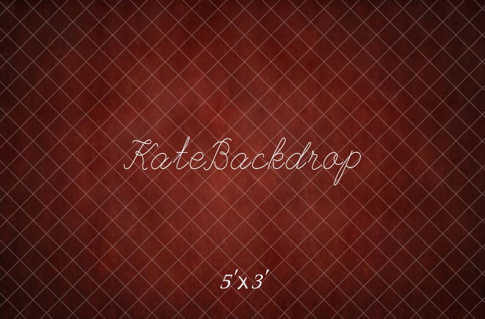 Kate Red Diamond Grid Abstract Texture Wall/Floor Backdrop Designed by Kate Image