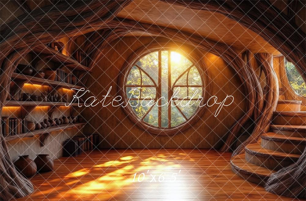 Kate Fantasy Hobbit House Backdrop Designed by Mini MakeBelieve