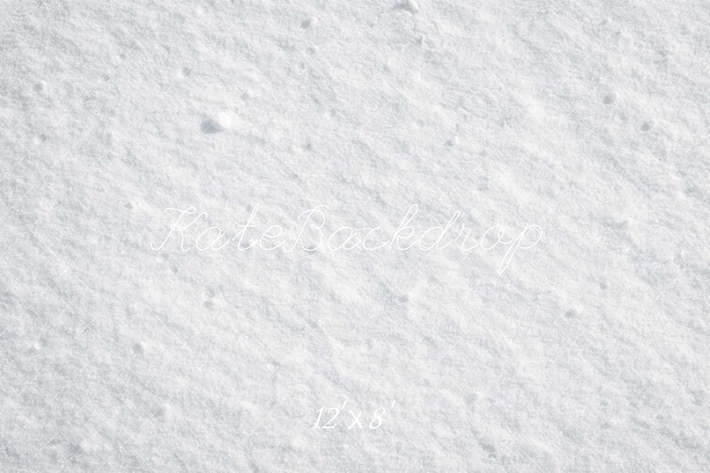 Kate Winter White Snow Printed Floor Backdrop Designed by Mini MakeBelieve