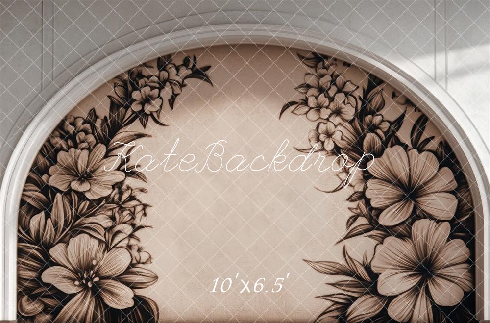 Kate Mother Day Flower Arched Wall  Backdrop Designed by Mini MakeBelieve