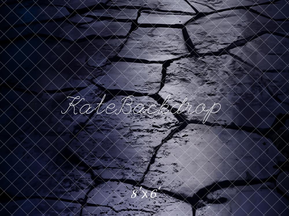 Dark Night Klinkervloer Foto Achtergrond Designed by Emetselch