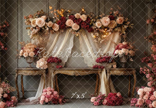 Arco Floreale Romantico Vintage per Matrimonio