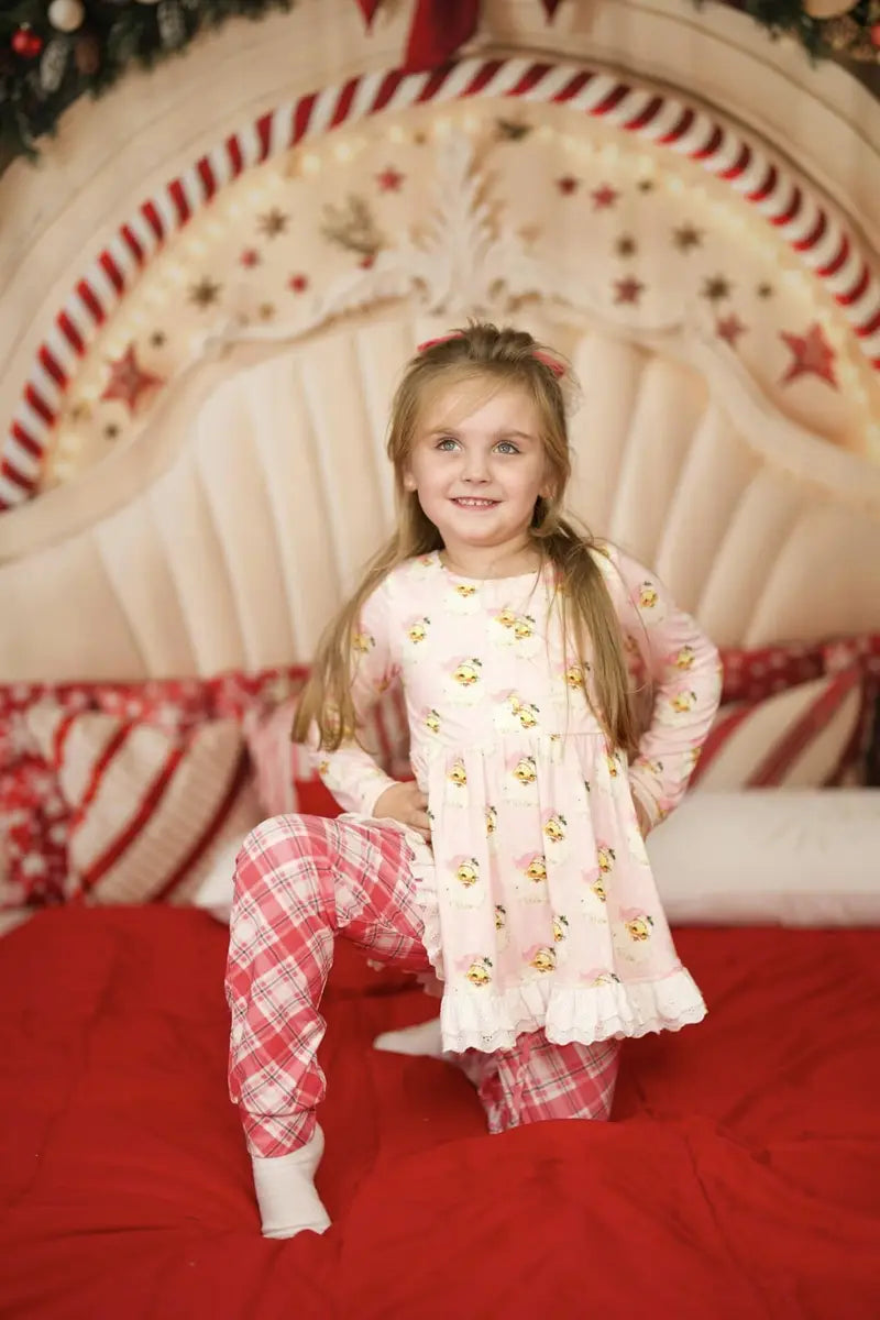 Kate Christmas Candy Cane Arch Headboard Upholstered Backdrop Designed by Emetselch