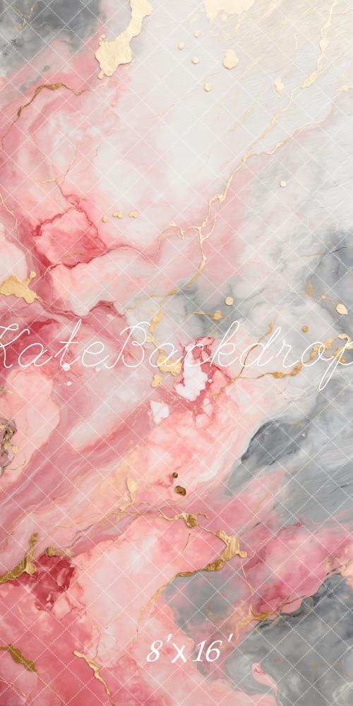 Abstract Marble Pink Gold Foto Achtergrond Designed by Chain Photography