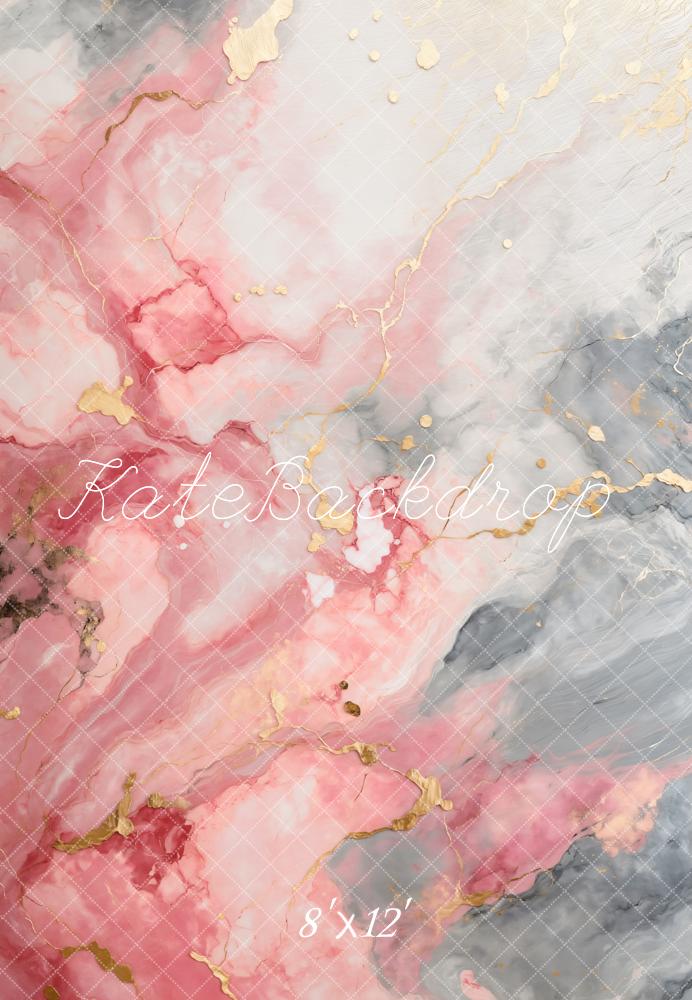 Abstract Marble Pink Gold Foto Achtergrond Designed by Chain Photography