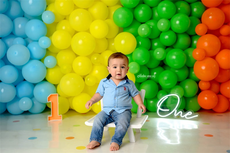 One Sign Photo Prop for First Birthday Photo Shoot for Babies - Wooden  Number Sign Photographer, Number
