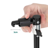 8ft Opvouwbaar Foto Achtergrondsysteem Kit Pop-up Foto Achtergrondframe met Klem