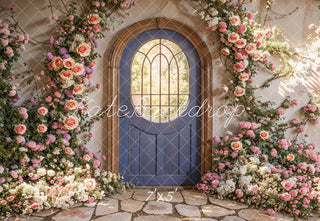 Sfondo ad arco per ingresso floreale primaverile Designed by Emetselch