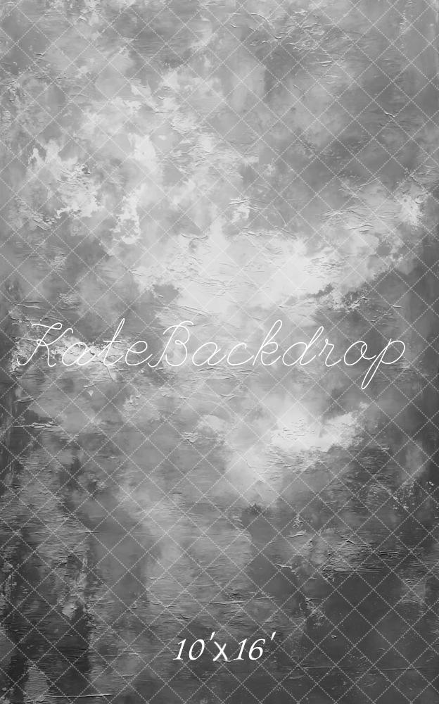 TEST Kate Gray Abstract Texture Printed Backdrop Designed by Kate Image
