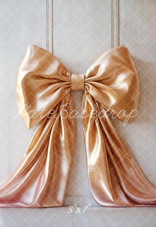 Sfondo Elegante in Oro con Fiocco Designed by Emetselch