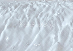 Kate Winter White Snow Floor Printed Backdrop Printed Backdrop Designed by Kate Image
