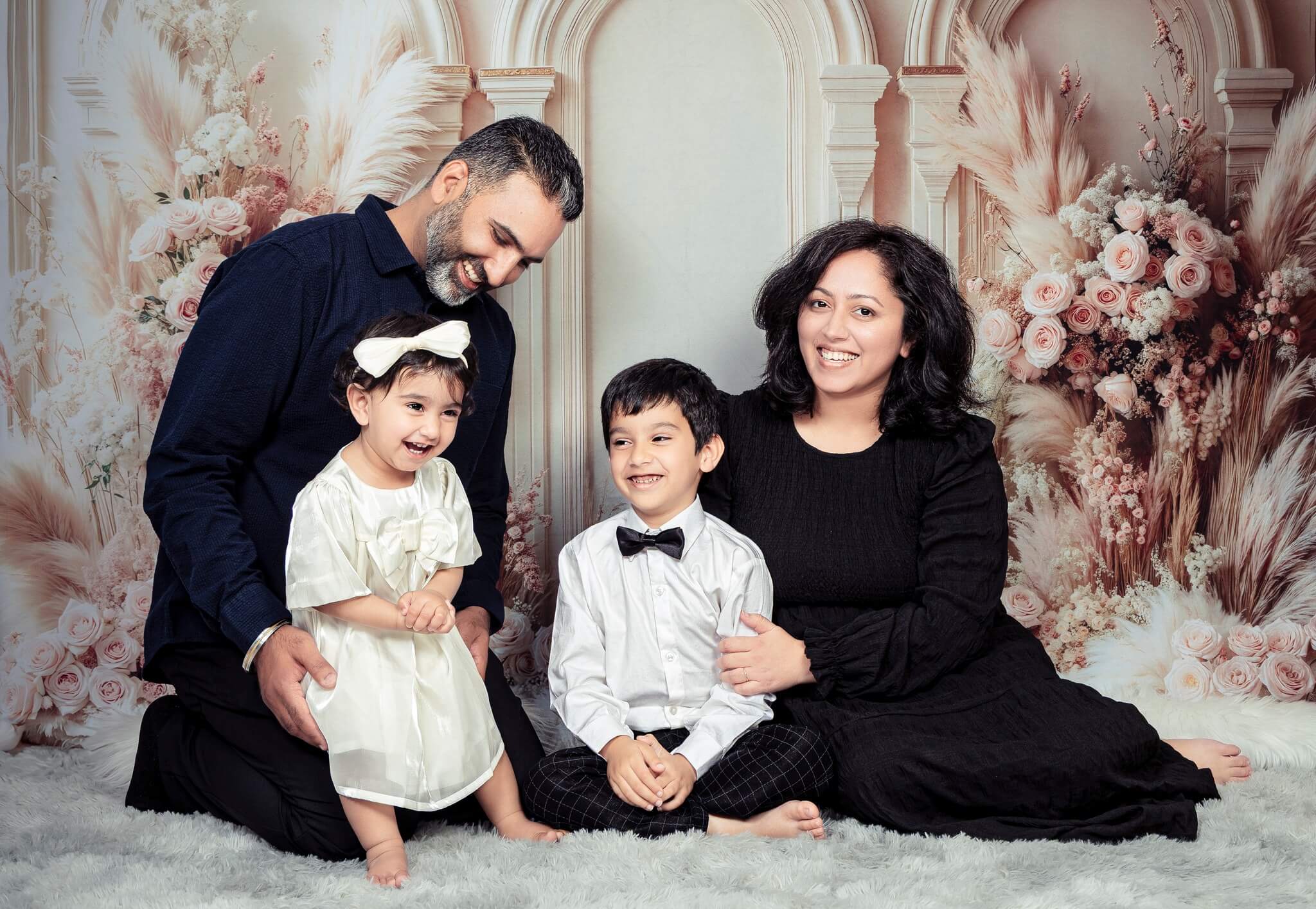 Kate Boho Floral Arch Wedding Retro Backdrop Designed by Emetselch