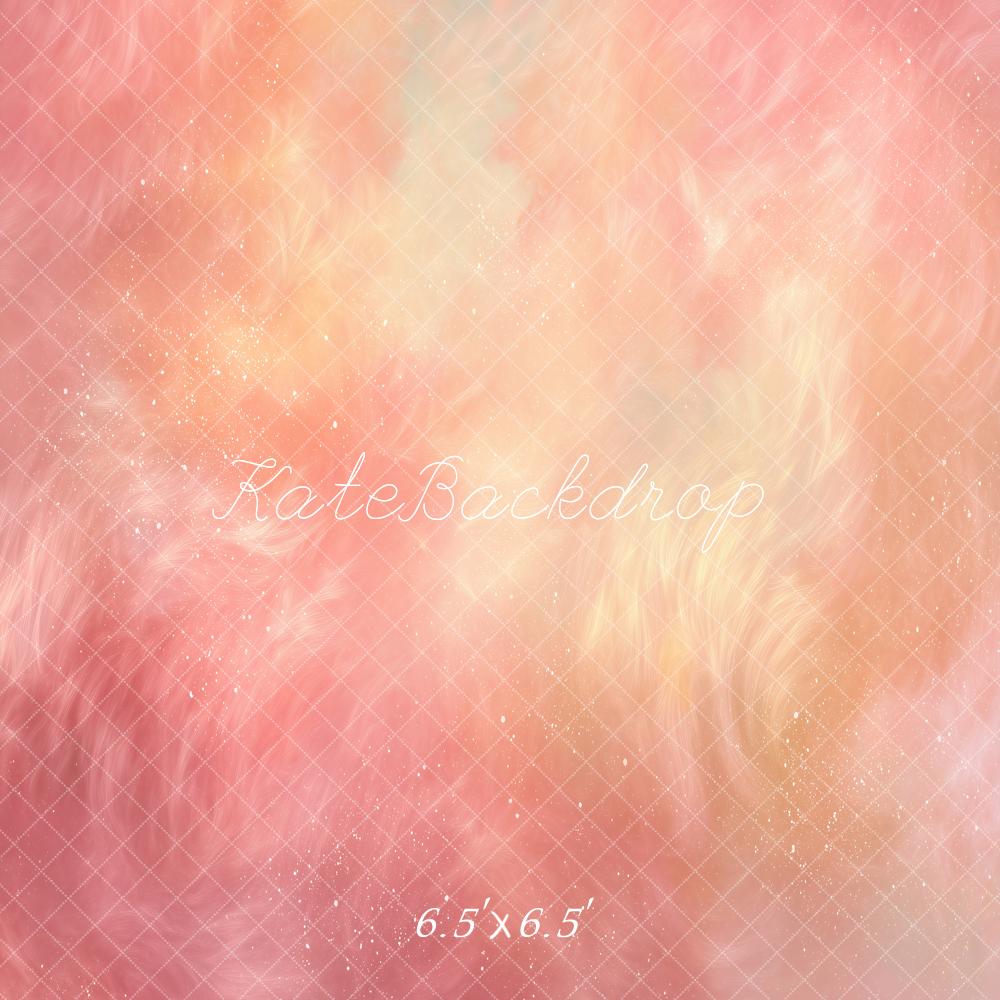 Kate Pink Abstract Texture Printed Backdrop Designed by Angela Miller