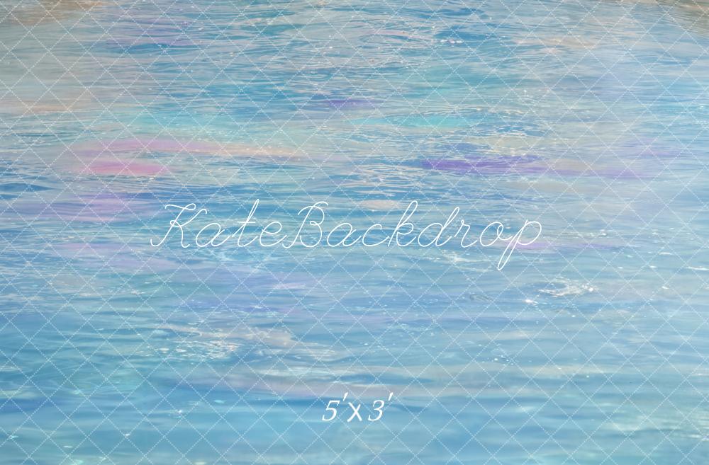 Fondo de Suelo de Gradiente Azul Acuarela Diseñado por Emetselch