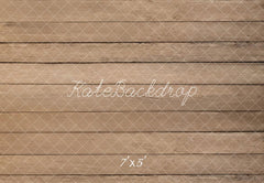 Kate Brown Wood Plank Wall Printed Backdrop Designed by Emetselch