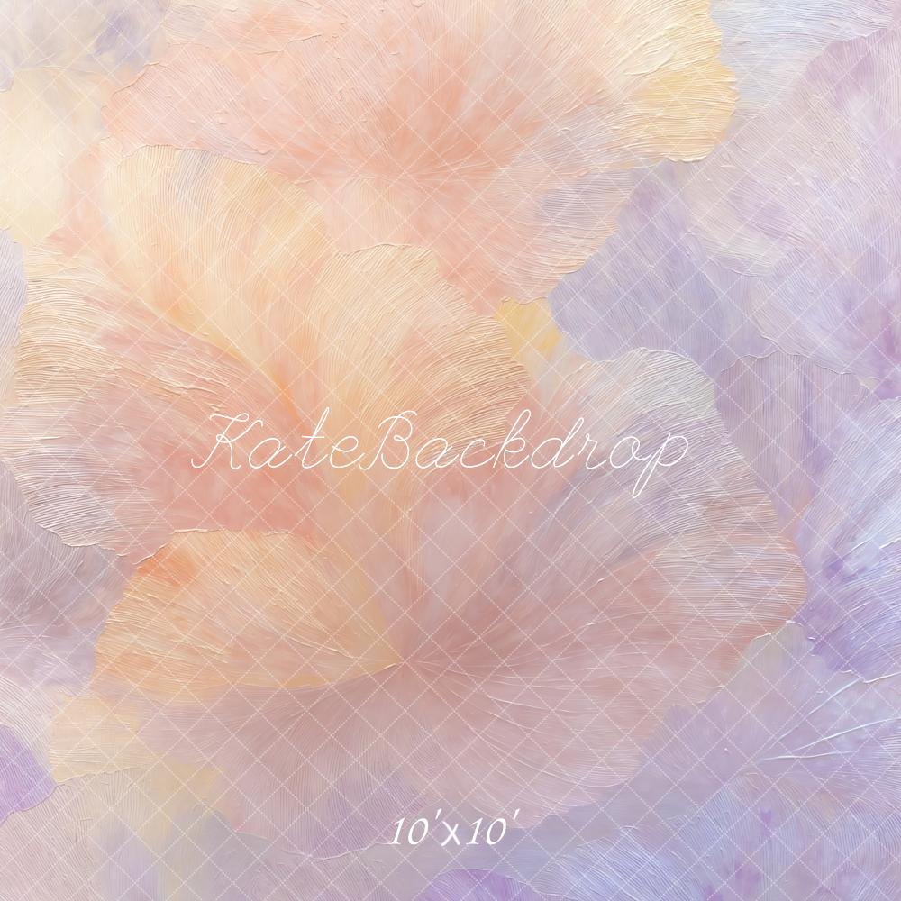 Kate Pastel Floral Abstract Backdrop Designed by Emetselch