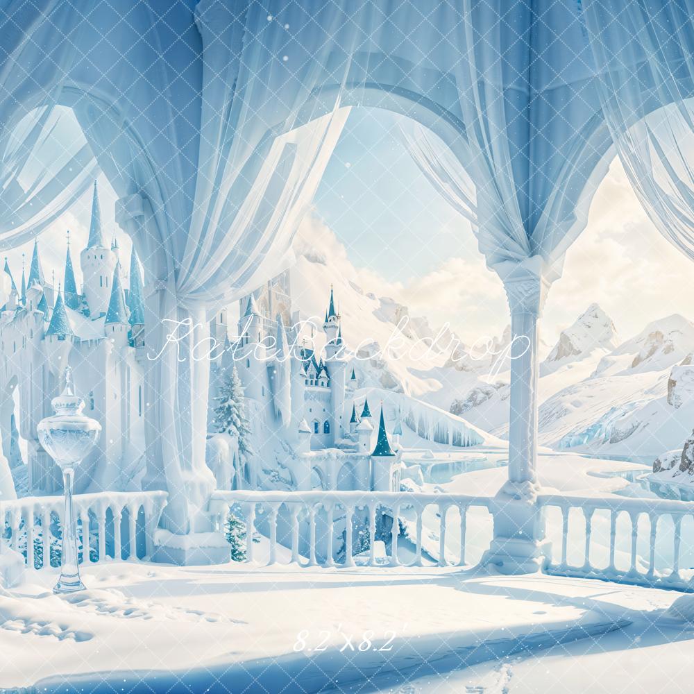 Kate Winter Castle Fantasy Backdrop Designed by Emetselch