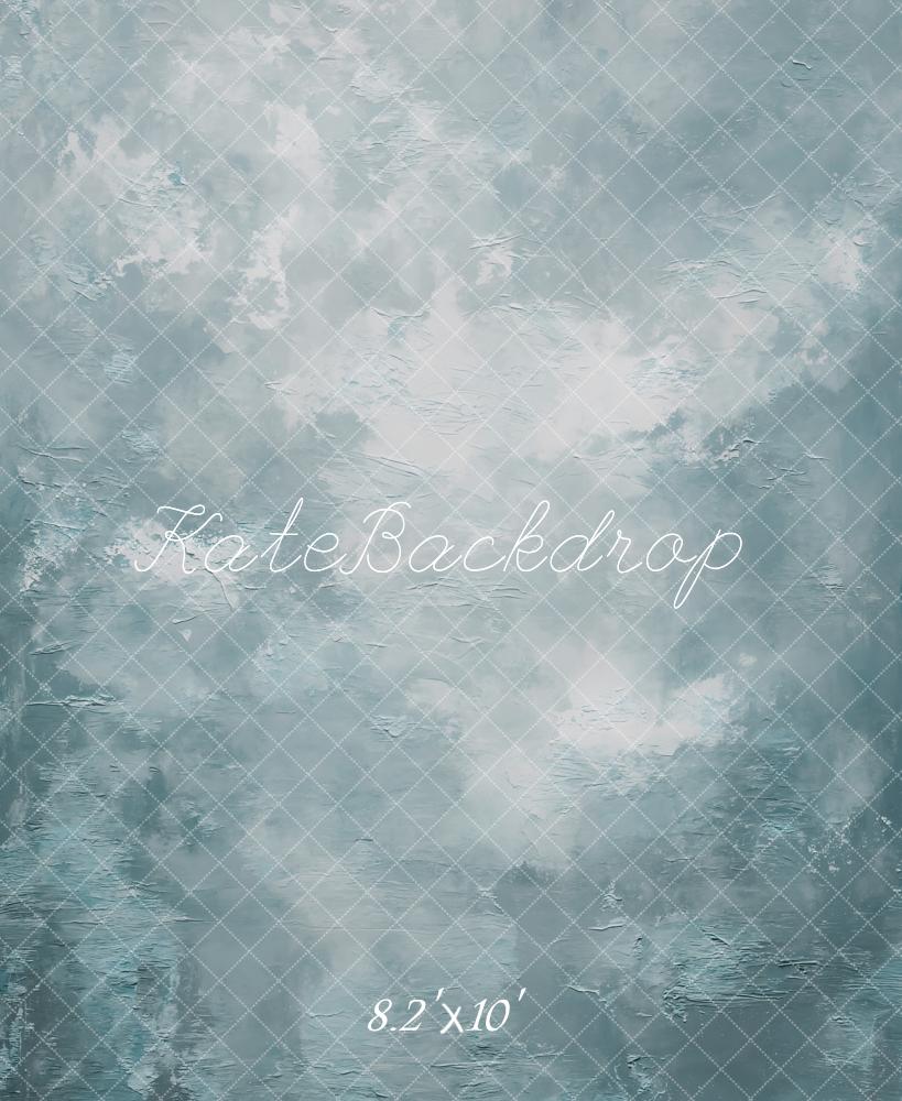 Kate Abstract Texture Blue Backdrop Designed by GQ