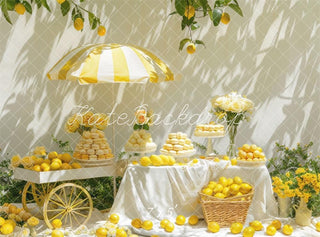 Carrello Dessert Picnic Limone Progettato da Mini MakeBelieve