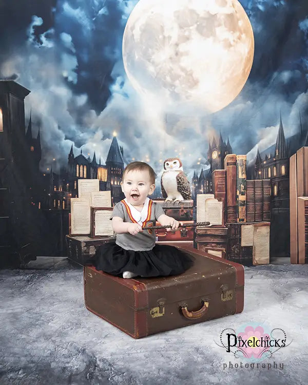 Kate Magical Owl Moonlight World Backdrop Designed by Patty Roberts