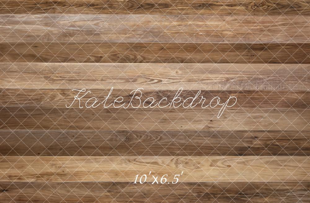 Kate Brown Wood Plank Floor Backdrop Designed by Kate Image