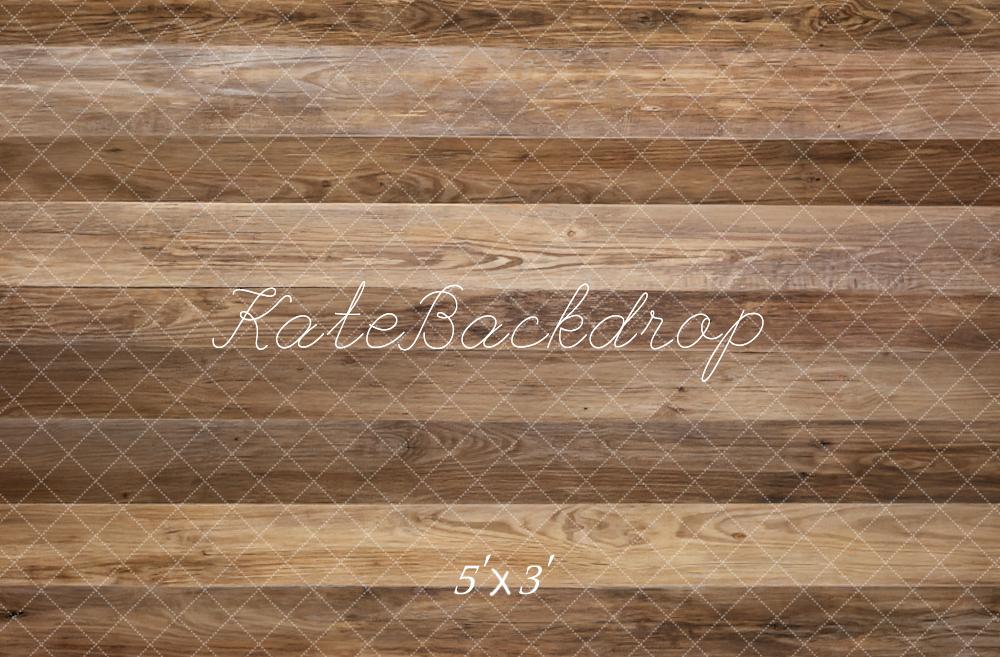 Kate Brown Wood Plank Floor Backdrop Designed by Kate Image