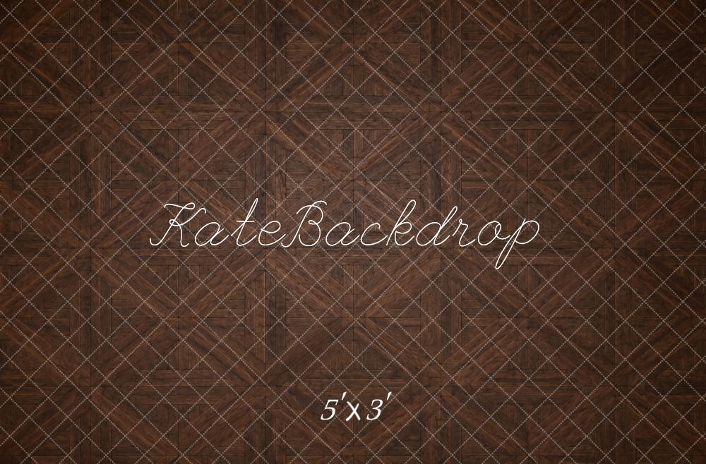 Kate Brown Herringbone Floor Printed Backdrop Printed Backdrop Designed by Vertigo Productions