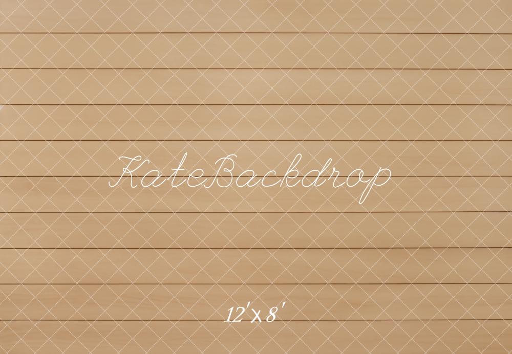 Kate Beige Wood Planks Floor Backdrop Designed by Kate Image