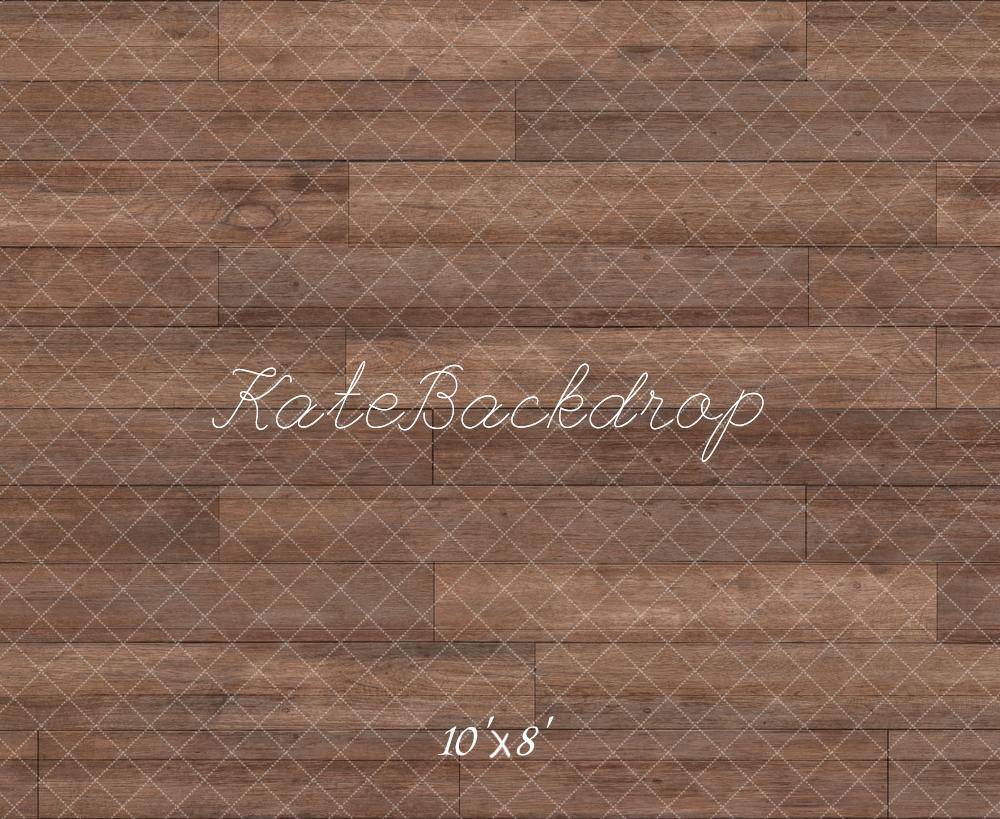 Kate Brown Wooden Floor Backdrop Designed by Kate Image